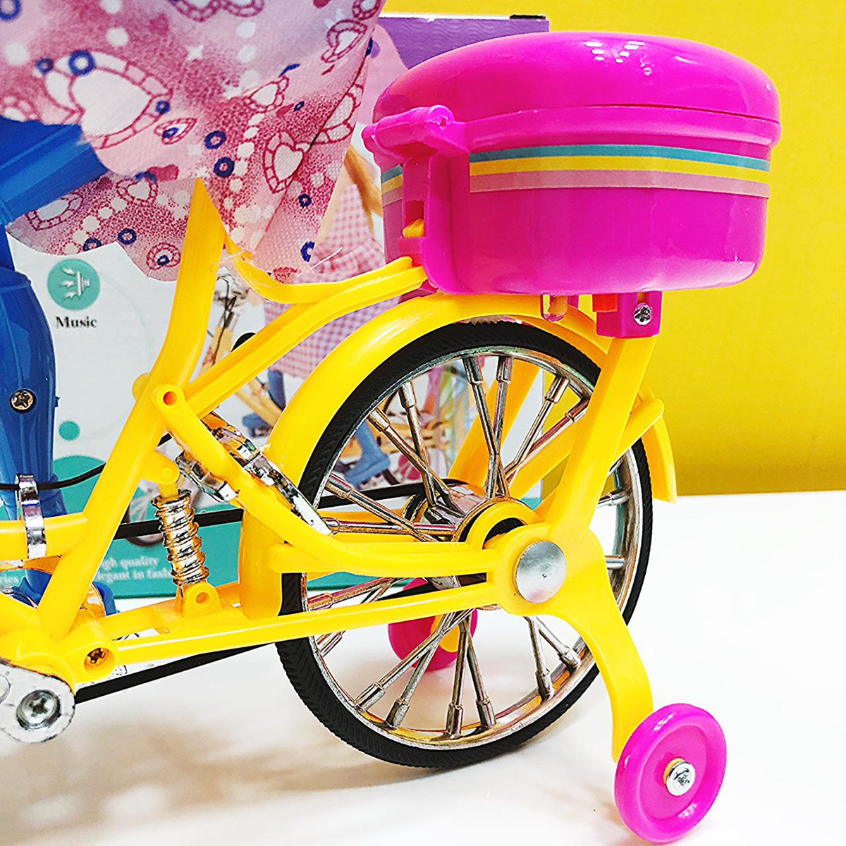 Electric Bicycle Pretty Girl With Light & Music
