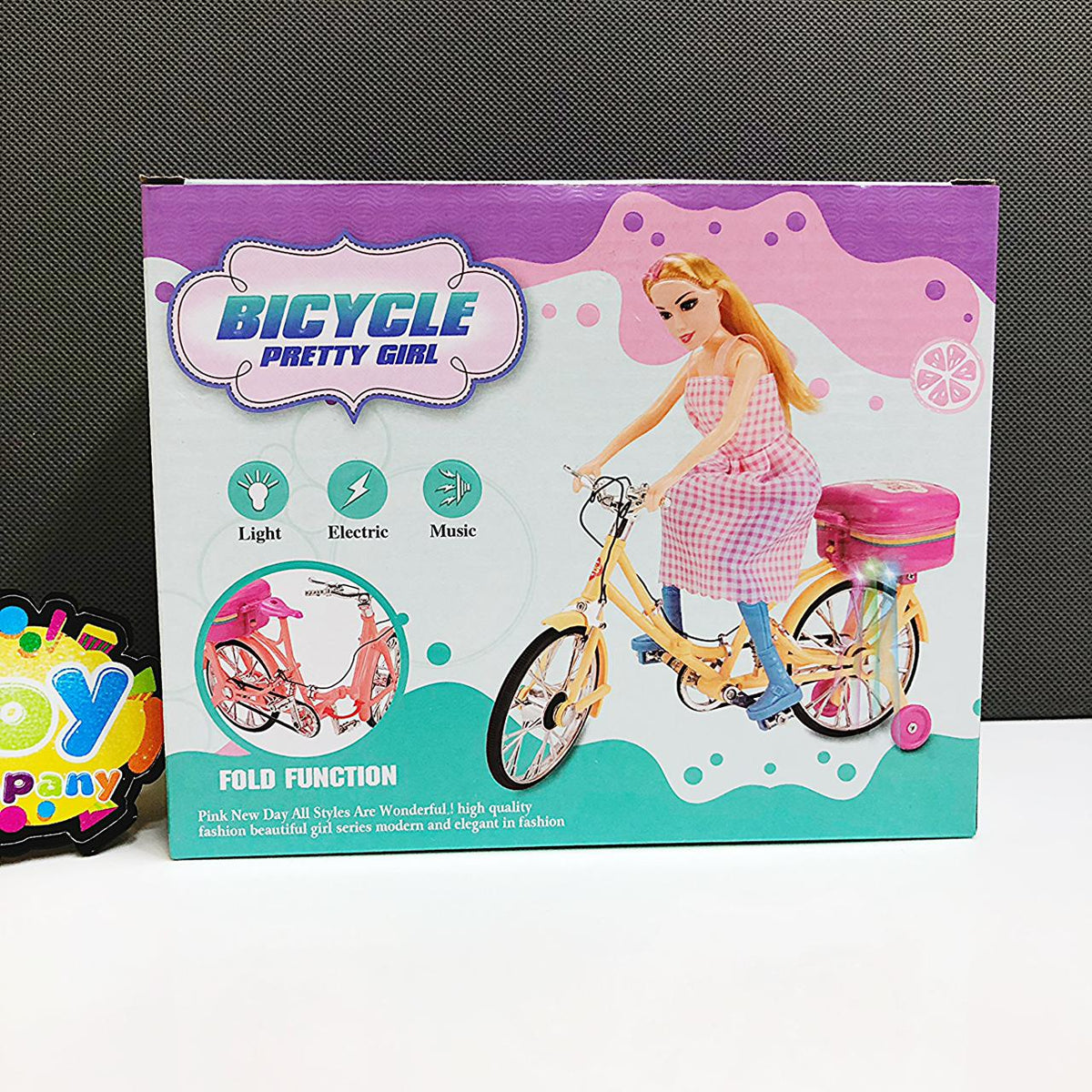 Electric Bicycle Pretty Girl With Light & Music