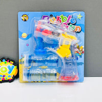 Transparent Bubble Gun With Lights