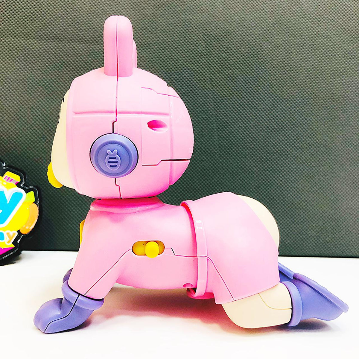 Cute Crawling Baby Toy With Soft Music
