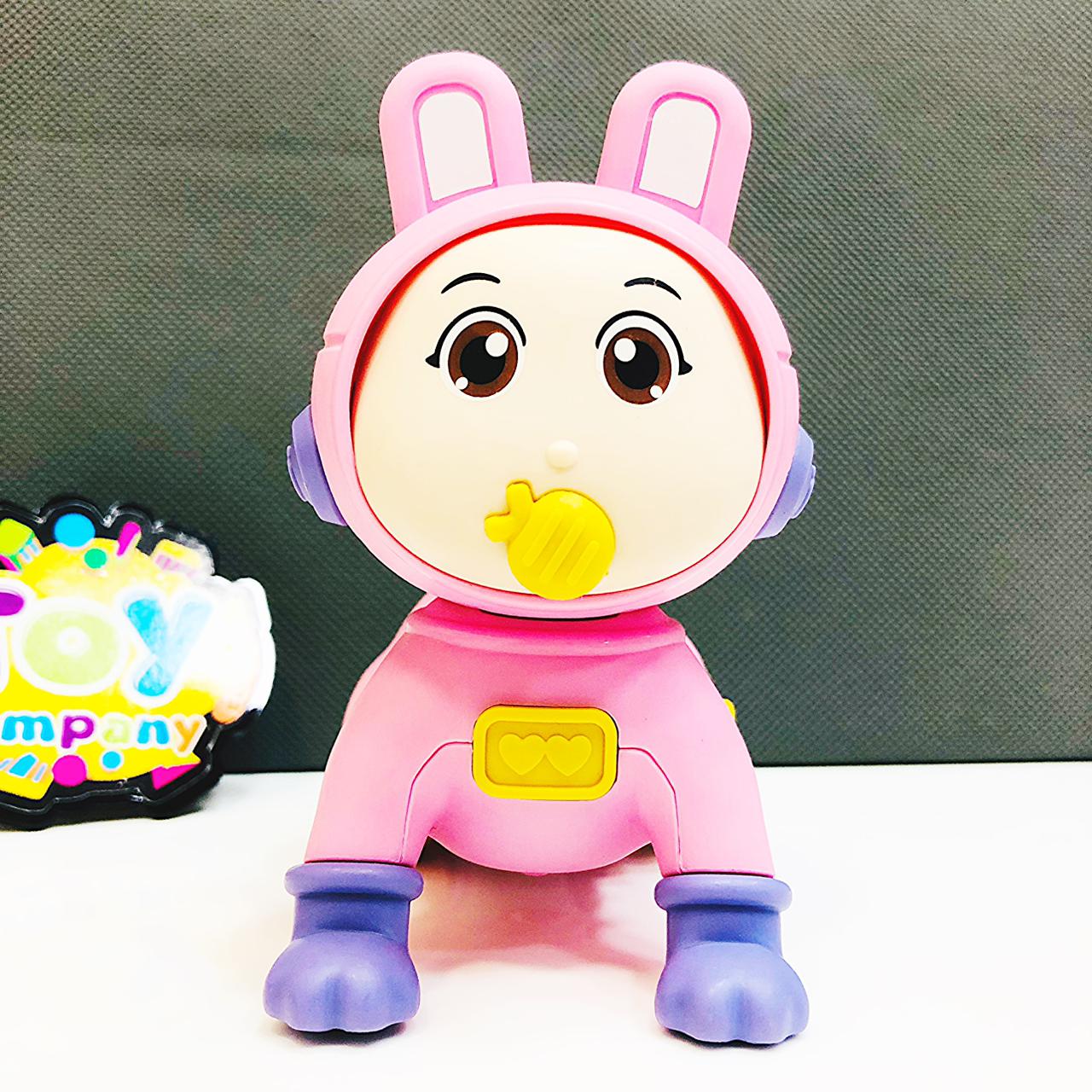Cute Crawling Baby Toy With Soft Music