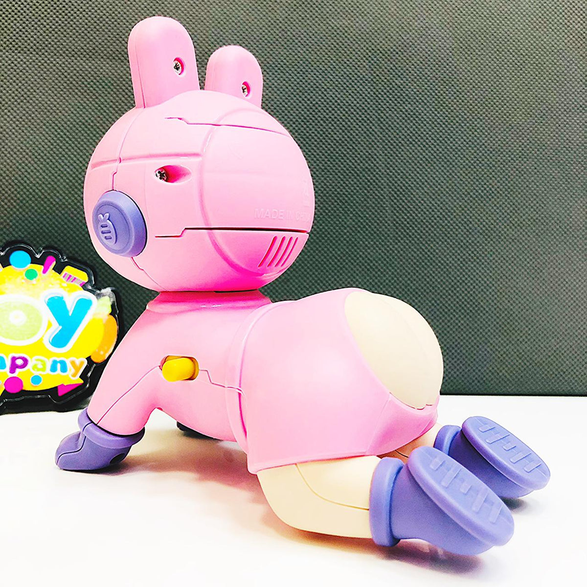 Cute Crawling Baby Toy With Soft Music