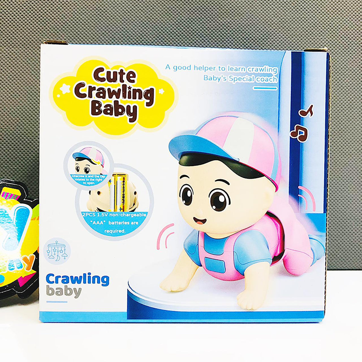 Cute Crawling Musical Baby Toy