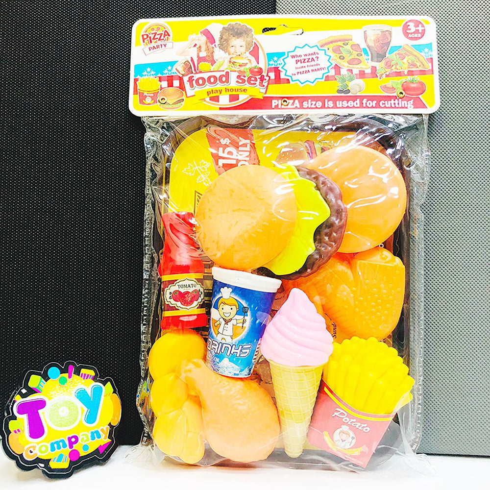 Pretend Play Fast Food Toy Set
