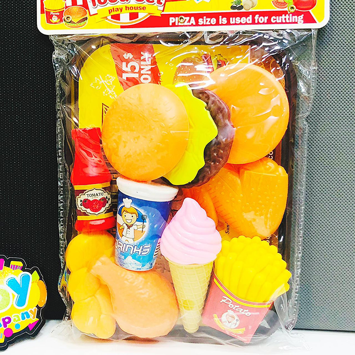 Pretend Play Fast Food Toy Set