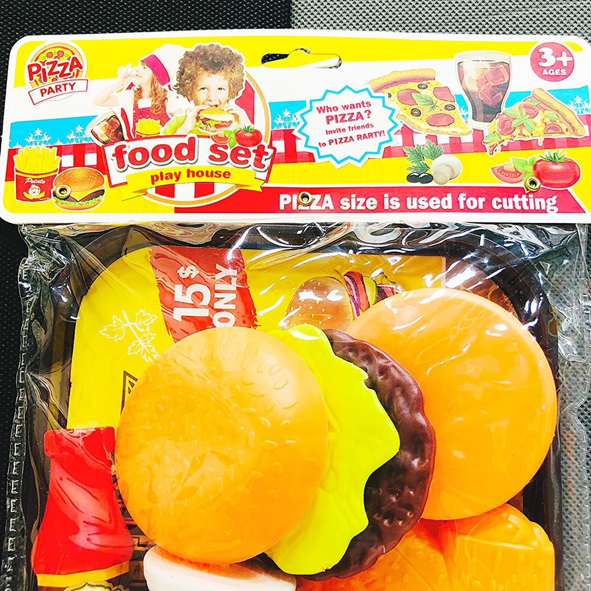 Pretend Play Fast Food Toy Set