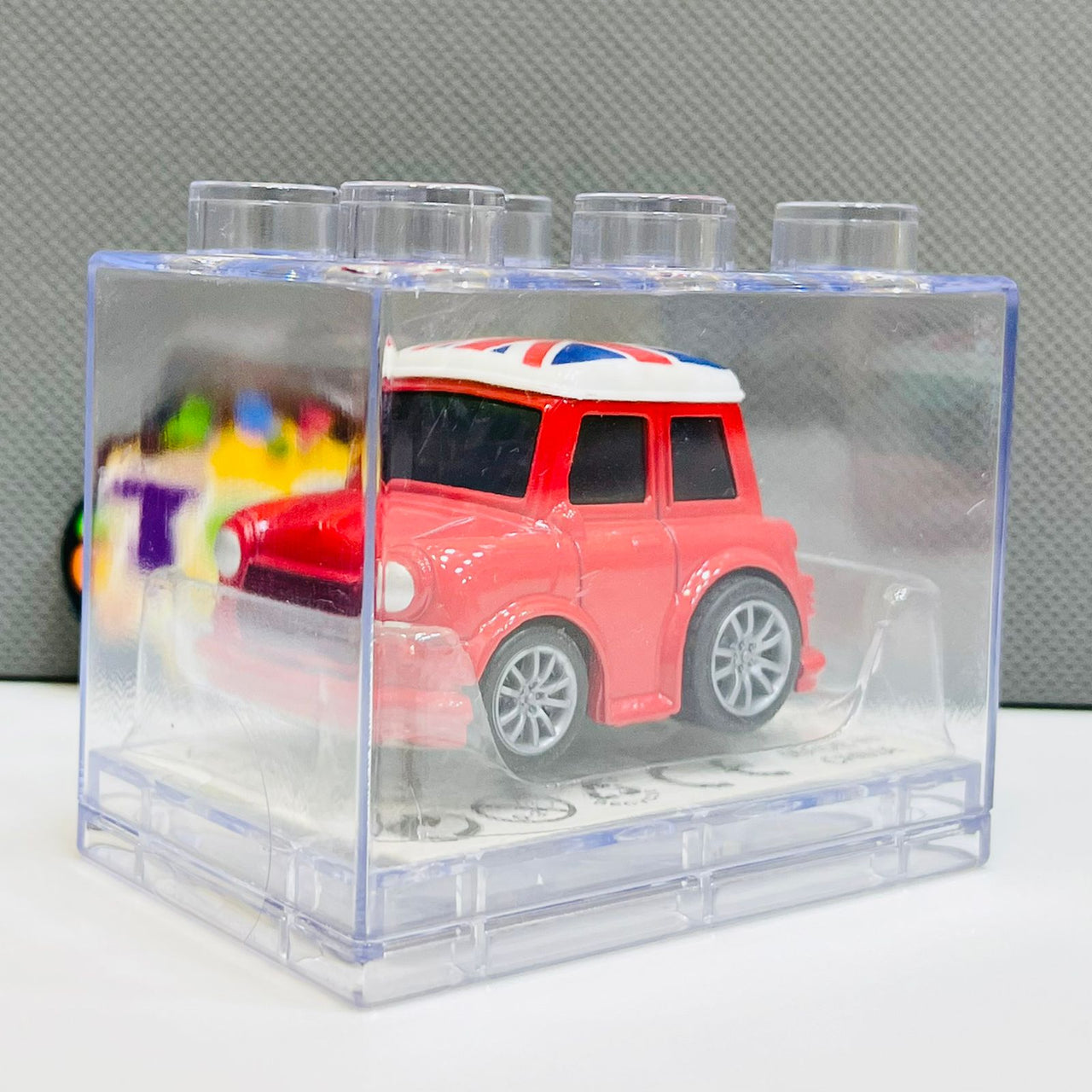 1Pc Diecast Car With Acrylic Display Box-Assortment