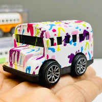 Thumbnail for 1Pc Diecast Bus With Acrylic Display Box-Assortment