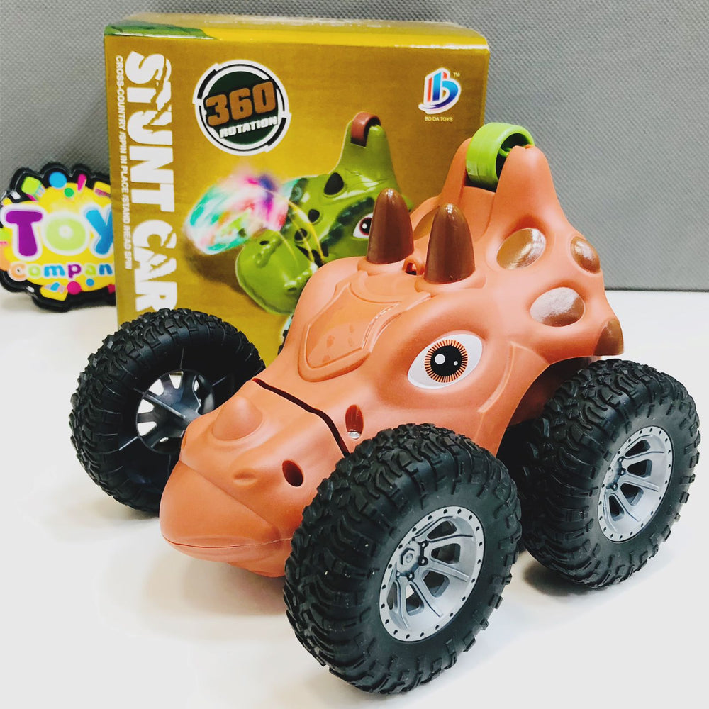 Light & Sound Dinosaur Stunt Car