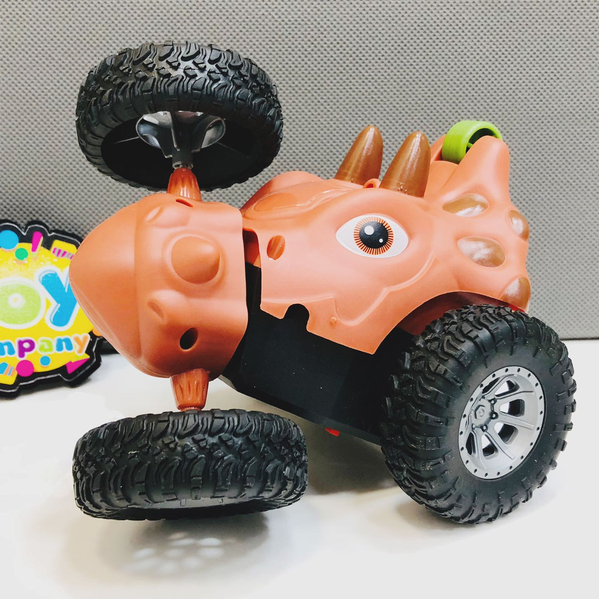 Light & Sound Dinosaur Stunt Car