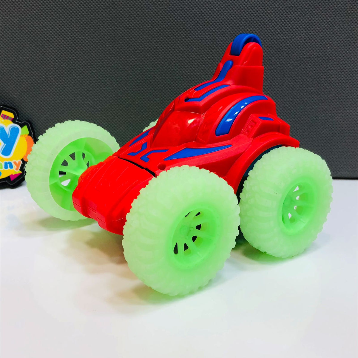 Battery Operated Light & Sound Stunt Car