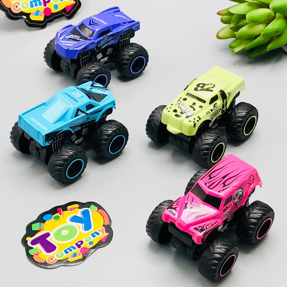 Hot Wheel Alloy Speed Launcher Car-Pack Of 4