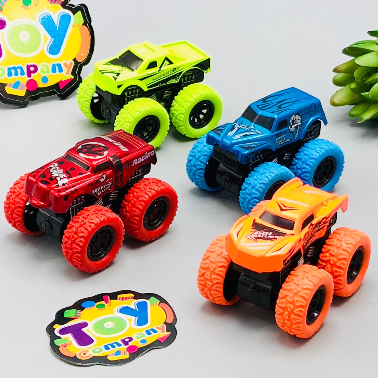 Hot Wheel Alloy Racing Car-Pack Of 4