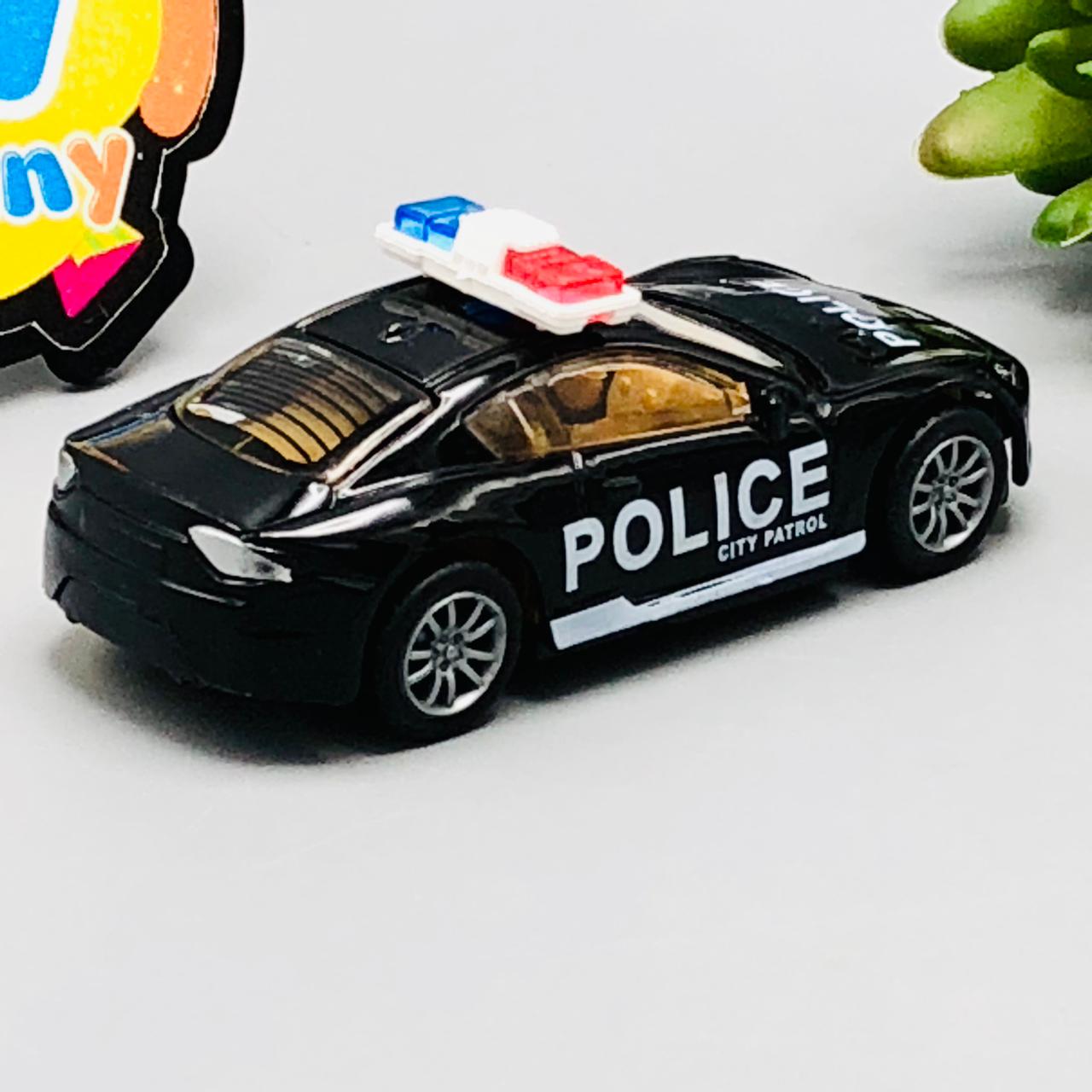 1:55 Diecast Pullback Police Car