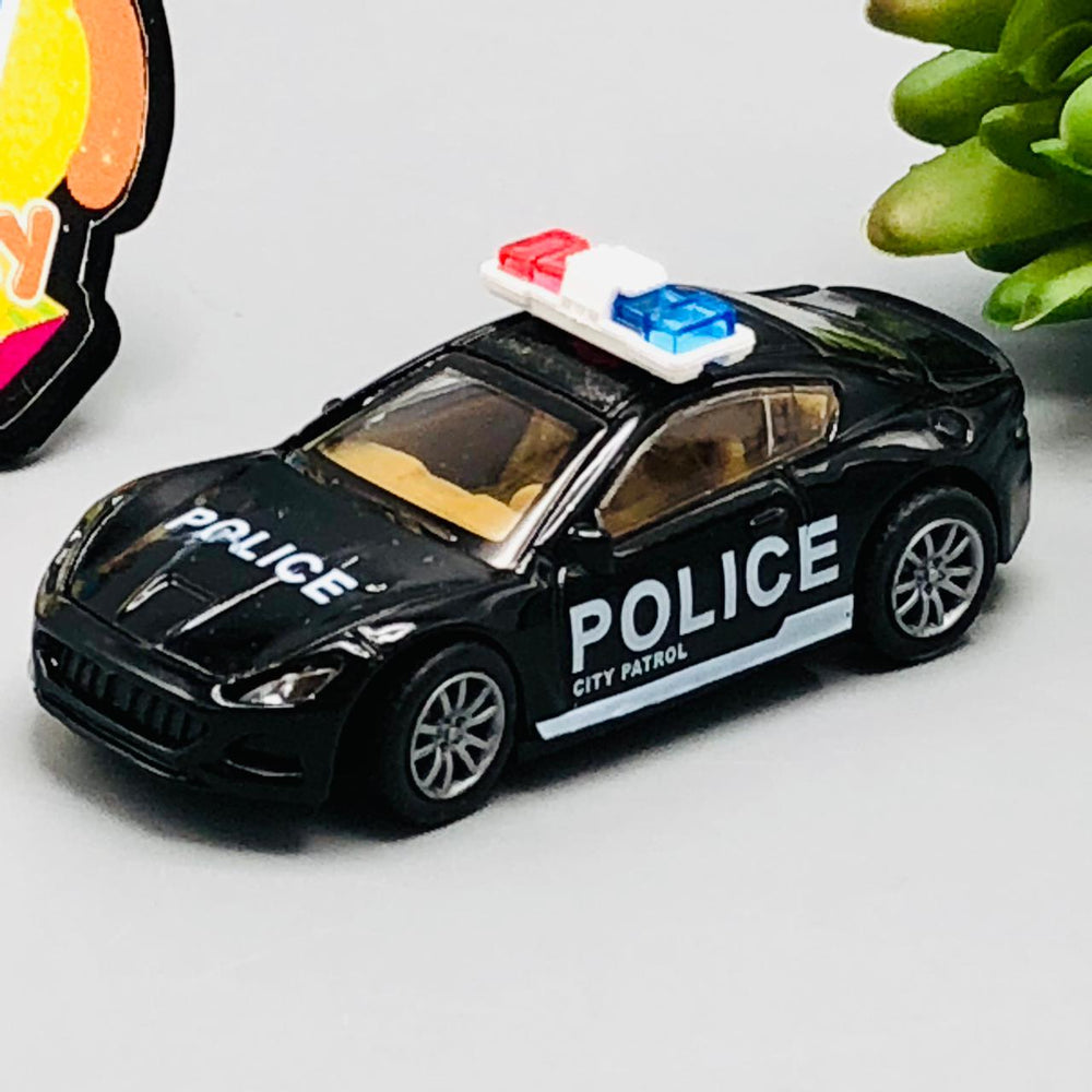 1:55 Diecast Pullback Police Car
