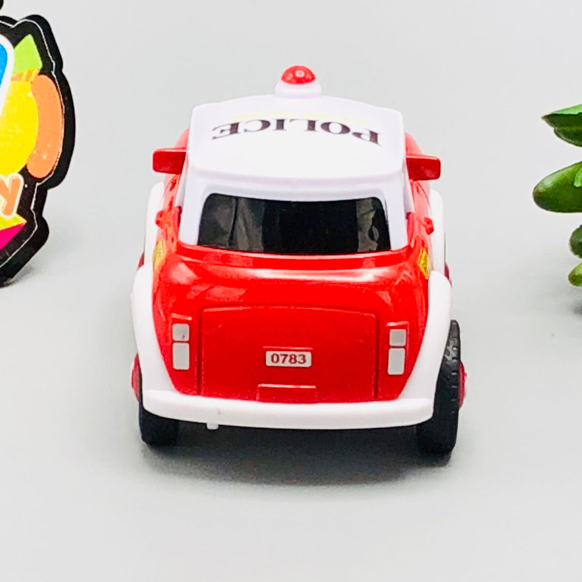 Diecast Friction Power Police Justice Car