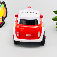 Diecast Friction Power Police Justice Car