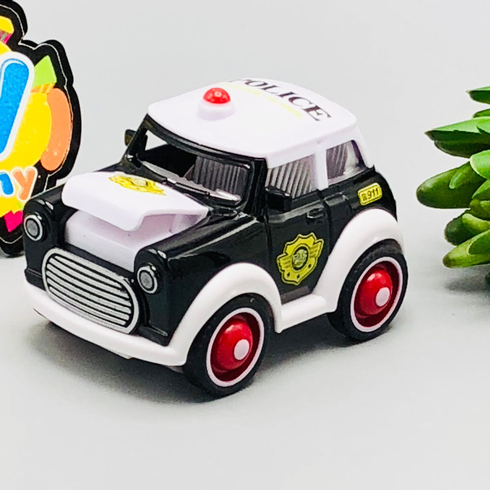 Diecast Friction Power Police Justice Car