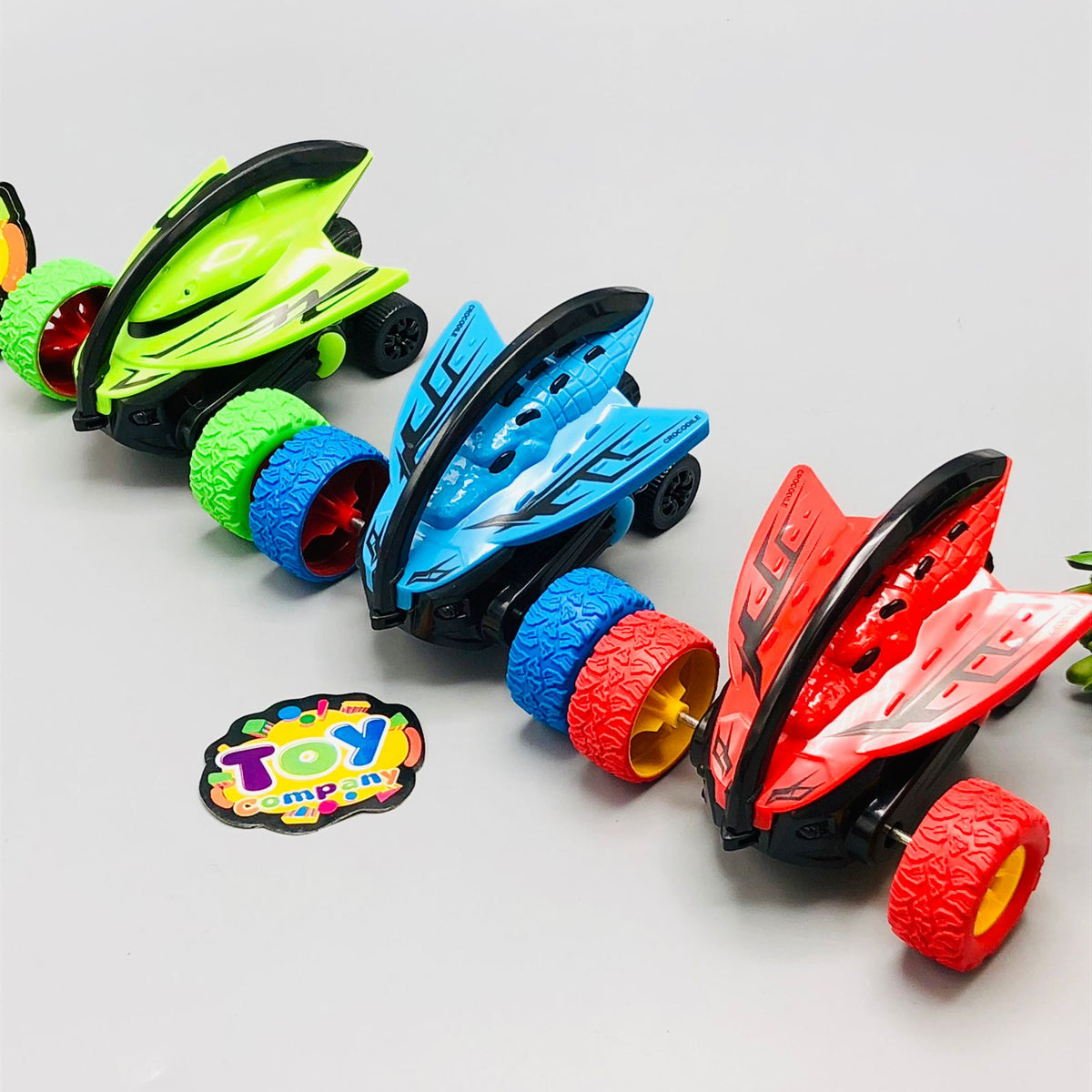 ABS Friction Crocodile Stunt Car