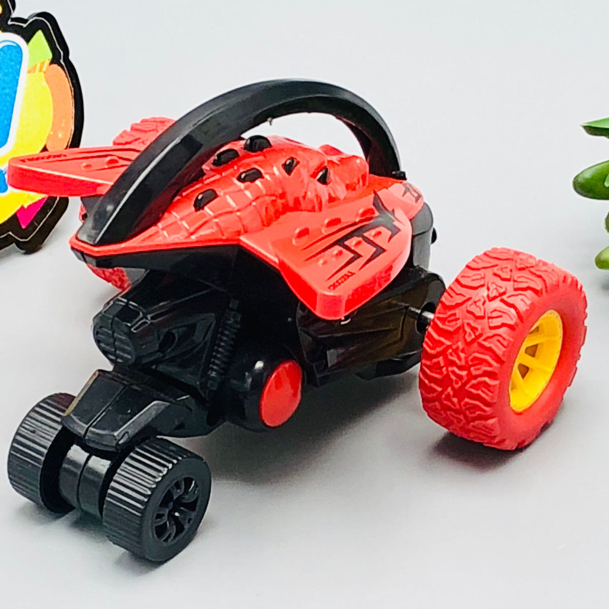 ABS Friction Crocodile Stunt Car