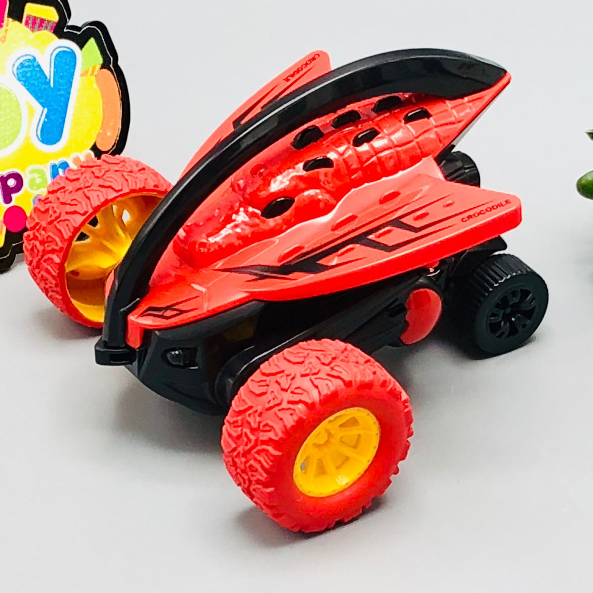 ABS Friction Crocodile Stunt Car