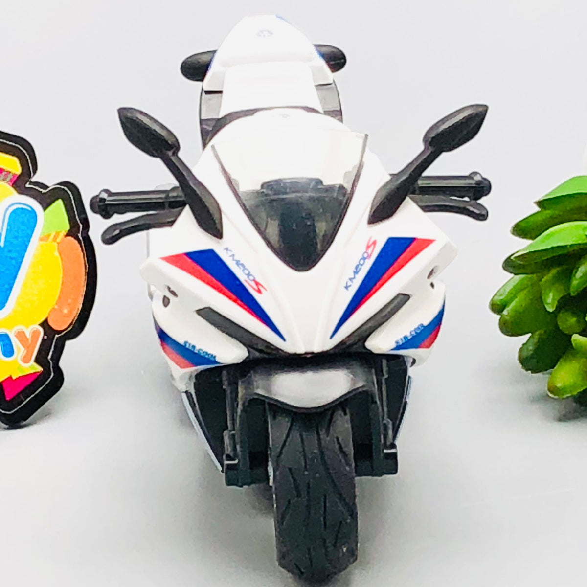 Diecast Metal BMW KM200S RR Model Bike