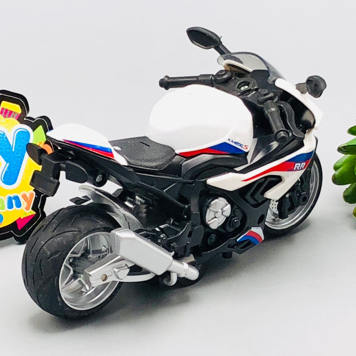 Diecast Metal BMW KM200S RR Model Bike