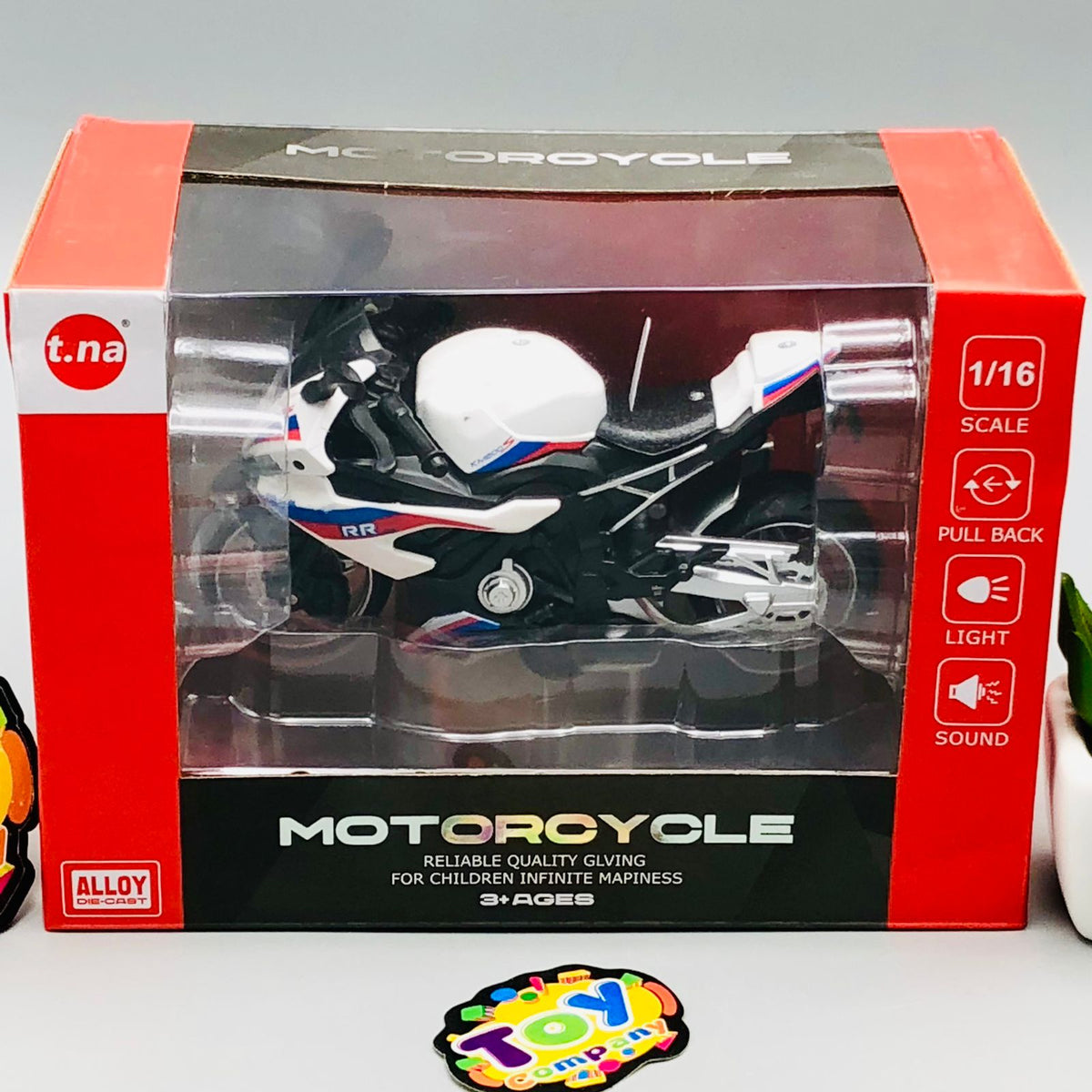 Diecast Metal BMW KM200S RR Model Bike