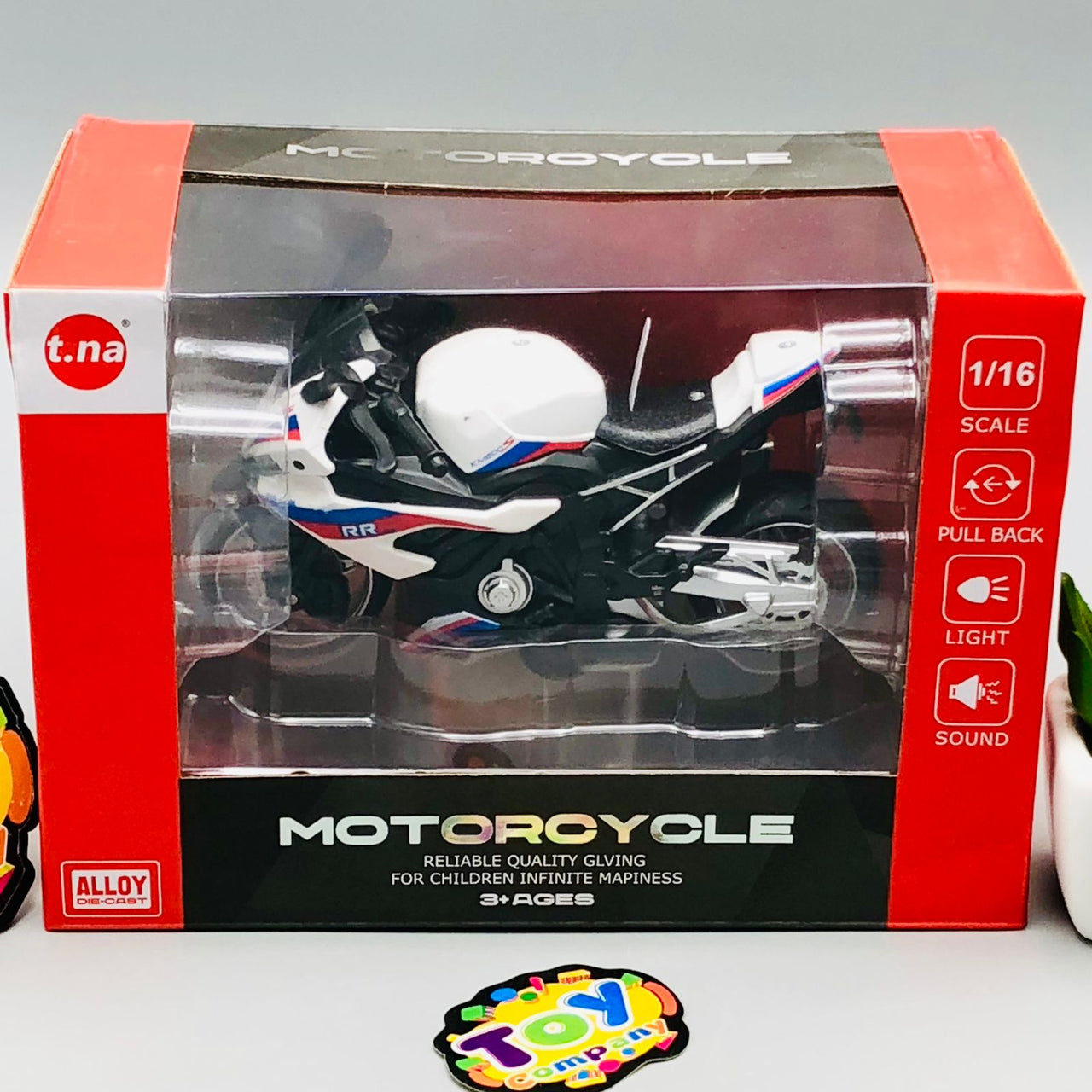 Diecast Metal BMW KM200S RR Model Bike