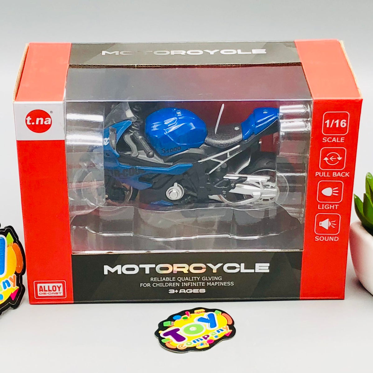 1:16 Diecast BMW S1000 Model Bike