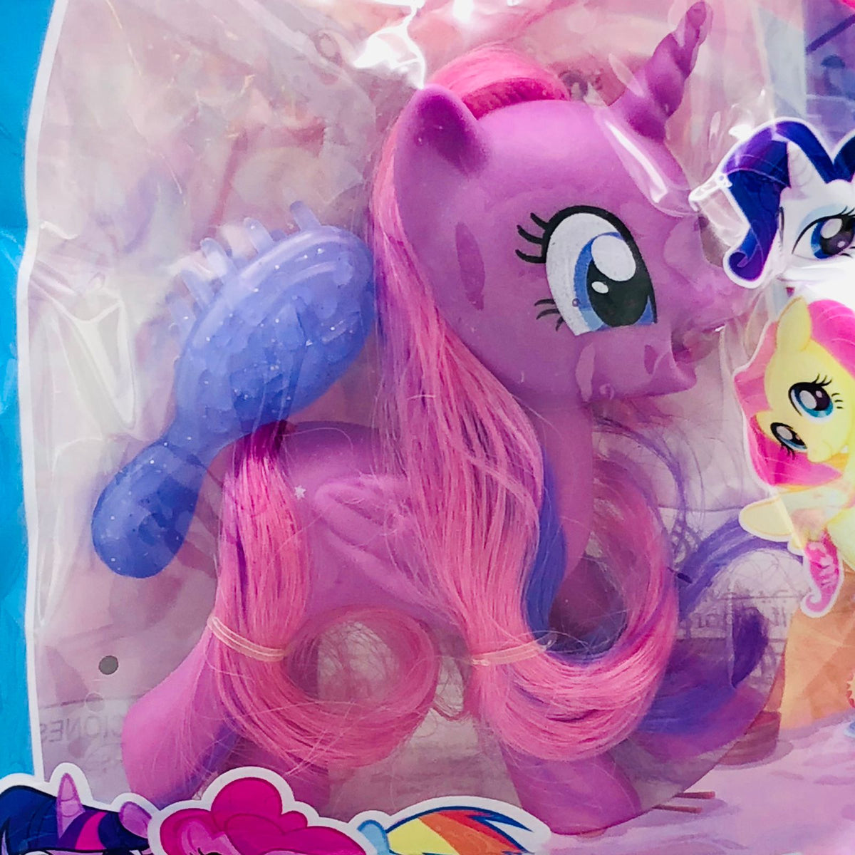 1Pc ABS Lovely Pony Horse Toy With Comb
