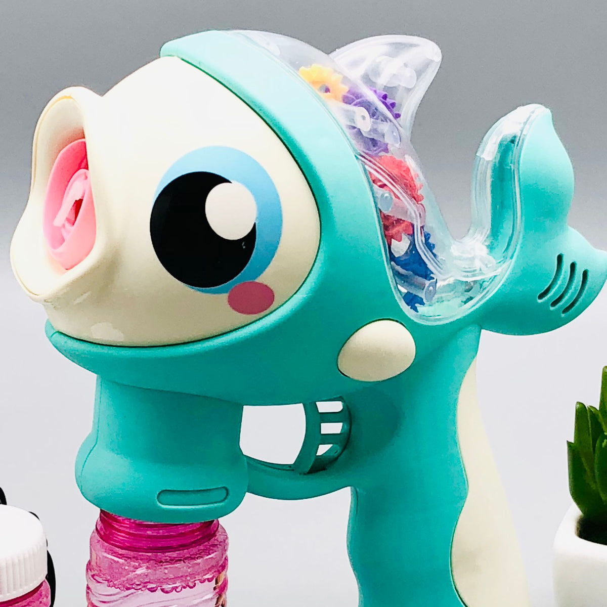 Gear Dolphin Bubble Gun
