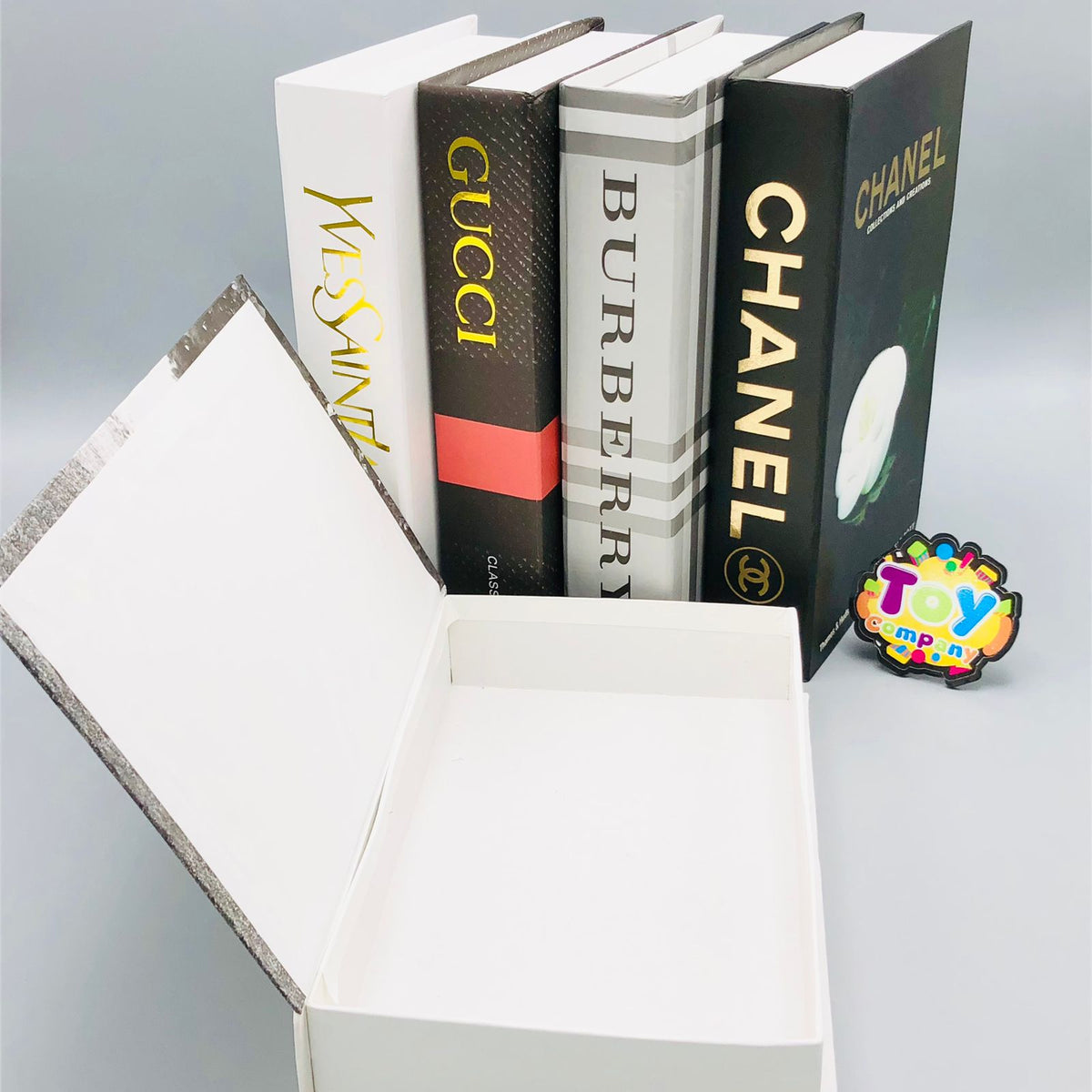 Designer-Inspired Storage Books-Assortment