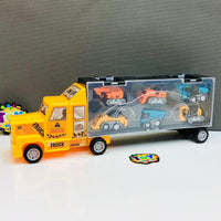 7in1 Diecast Engineering Transport Vehicles