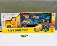7in1 Diecast Engineering Transport Vehicles