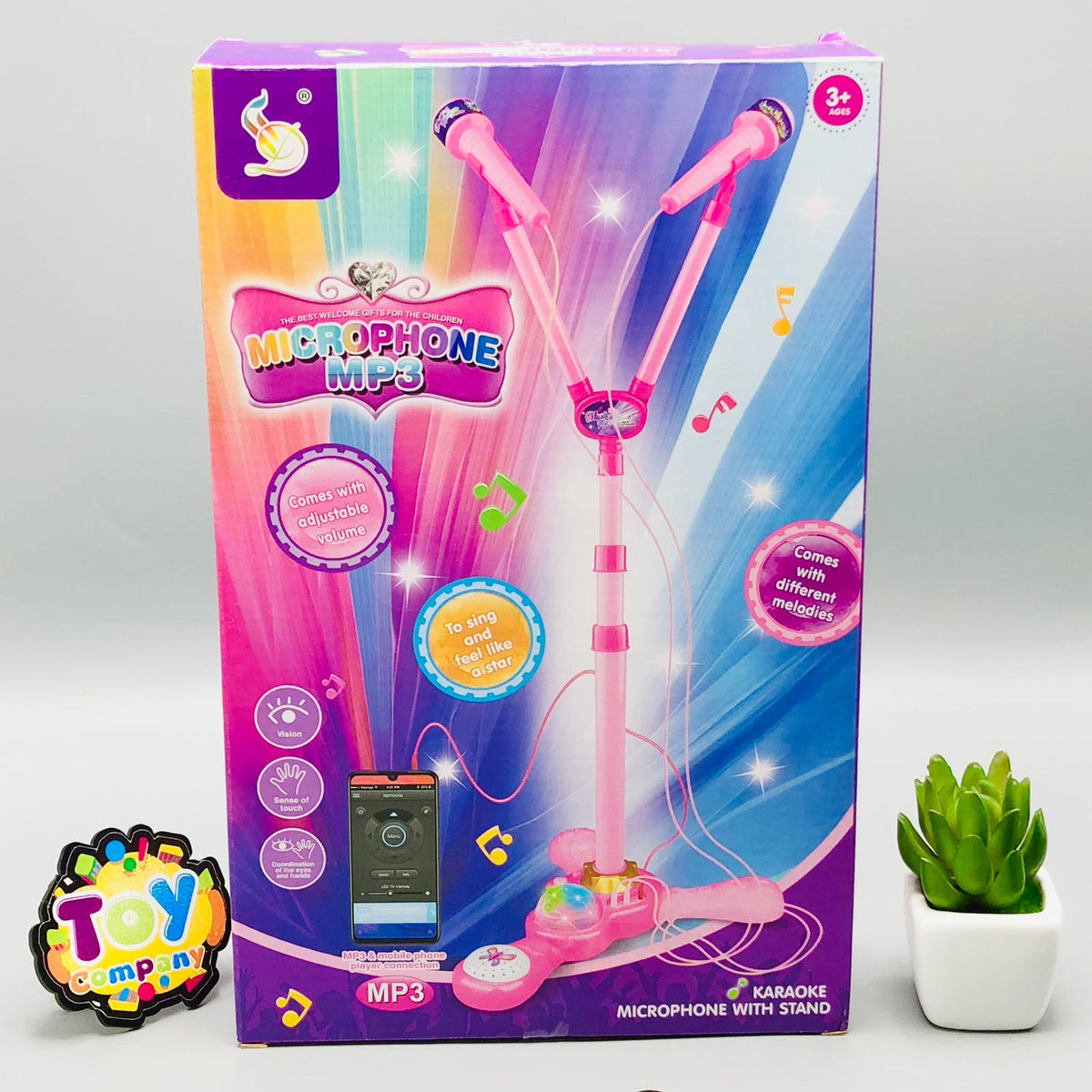 Karaoke MP3 Microphones With Stand