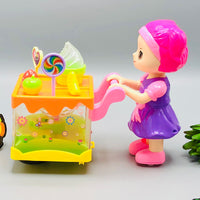 Electric Transparent Ice-Cream Van With Doll