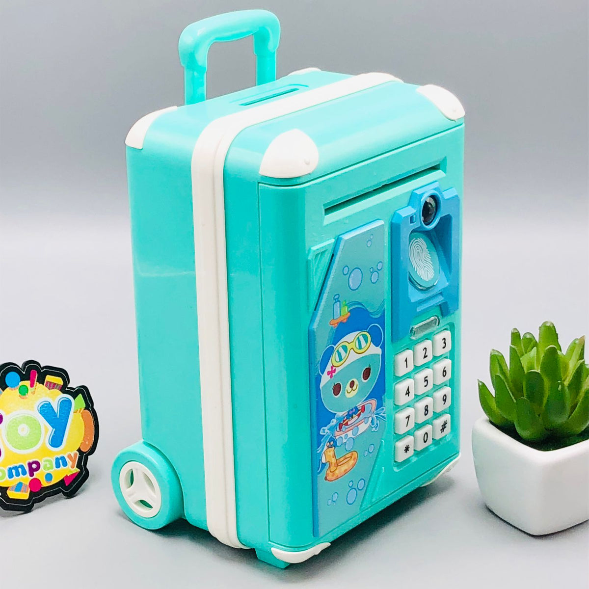 Steel Safe Finger & Face Lock Money Box