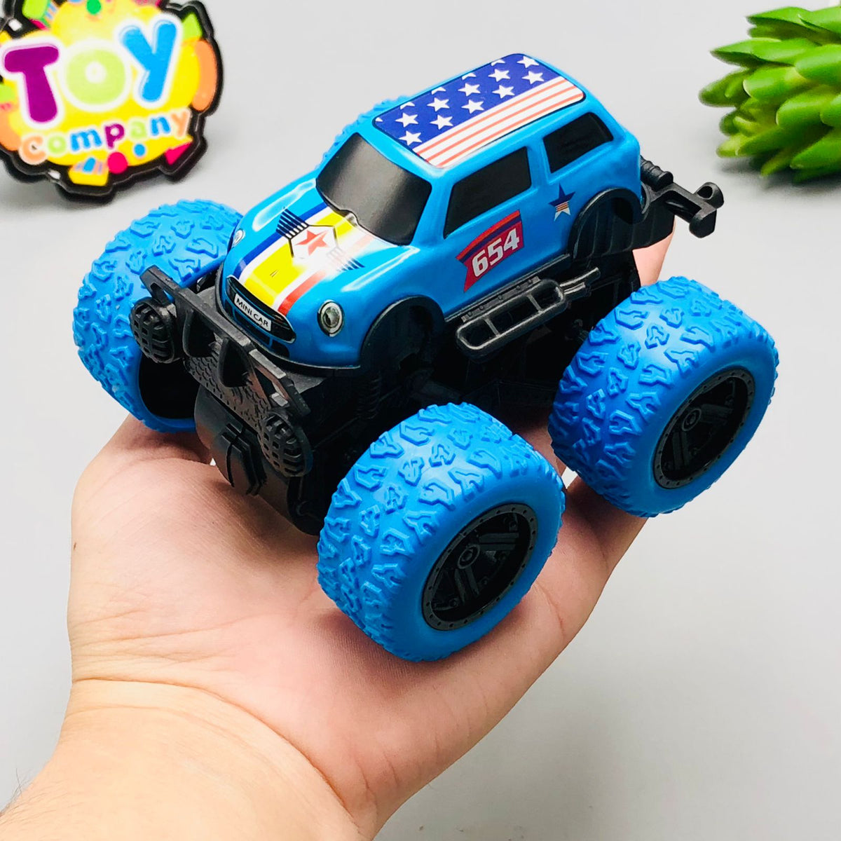 Inertial 4x4 Big Foot Off-Road Stunt Car