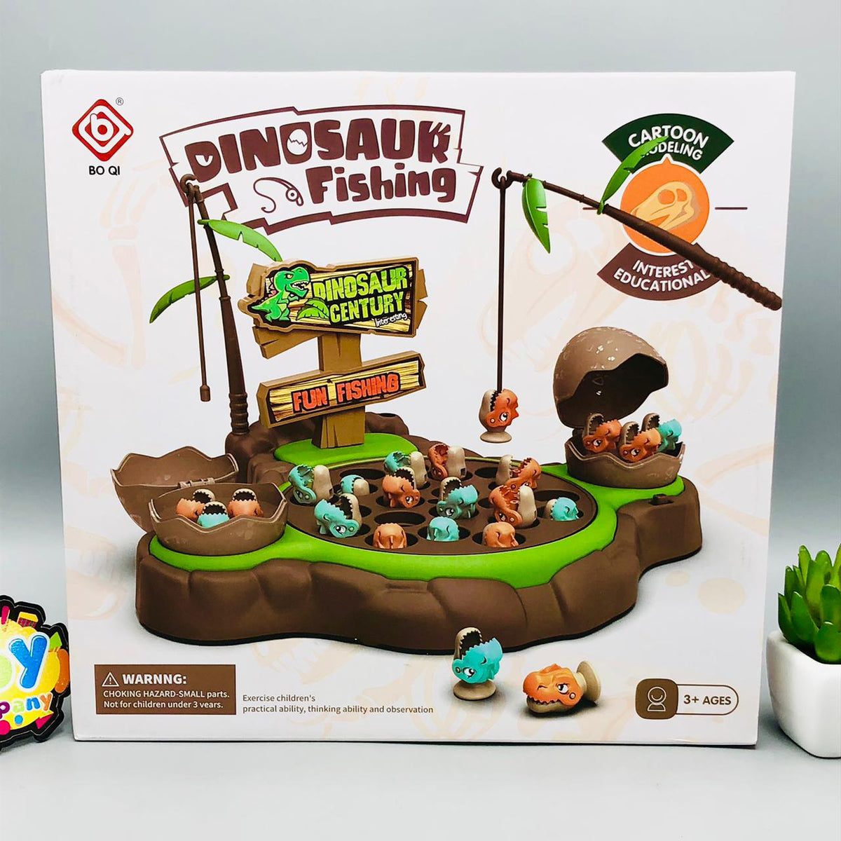Interesting Dinosaur Fun Fishing Game