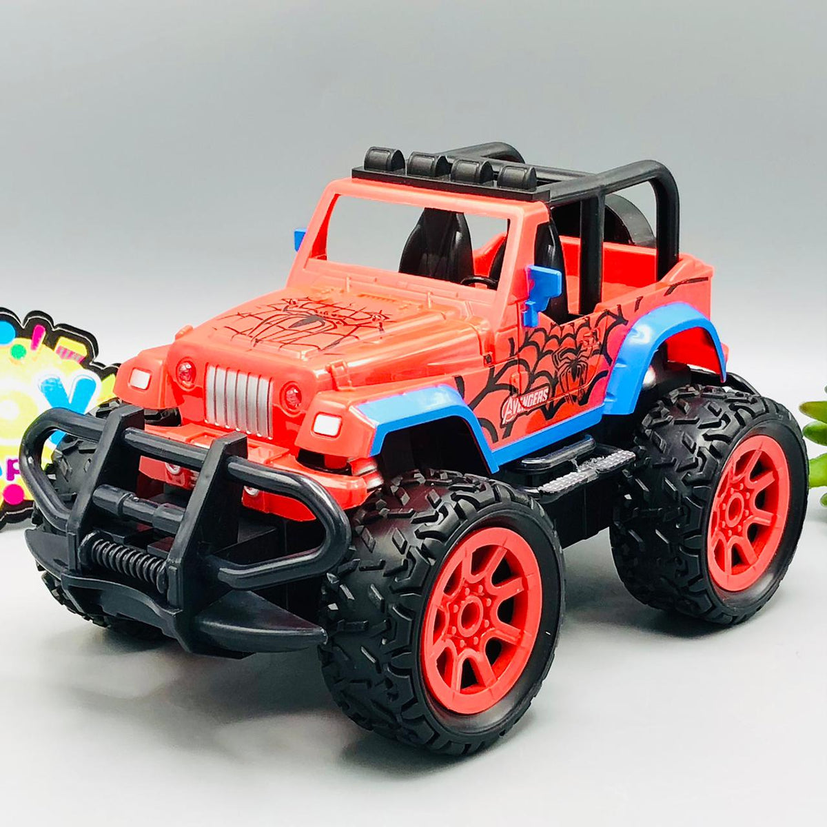 27MHz RC Avengers Spider-Man Jeep