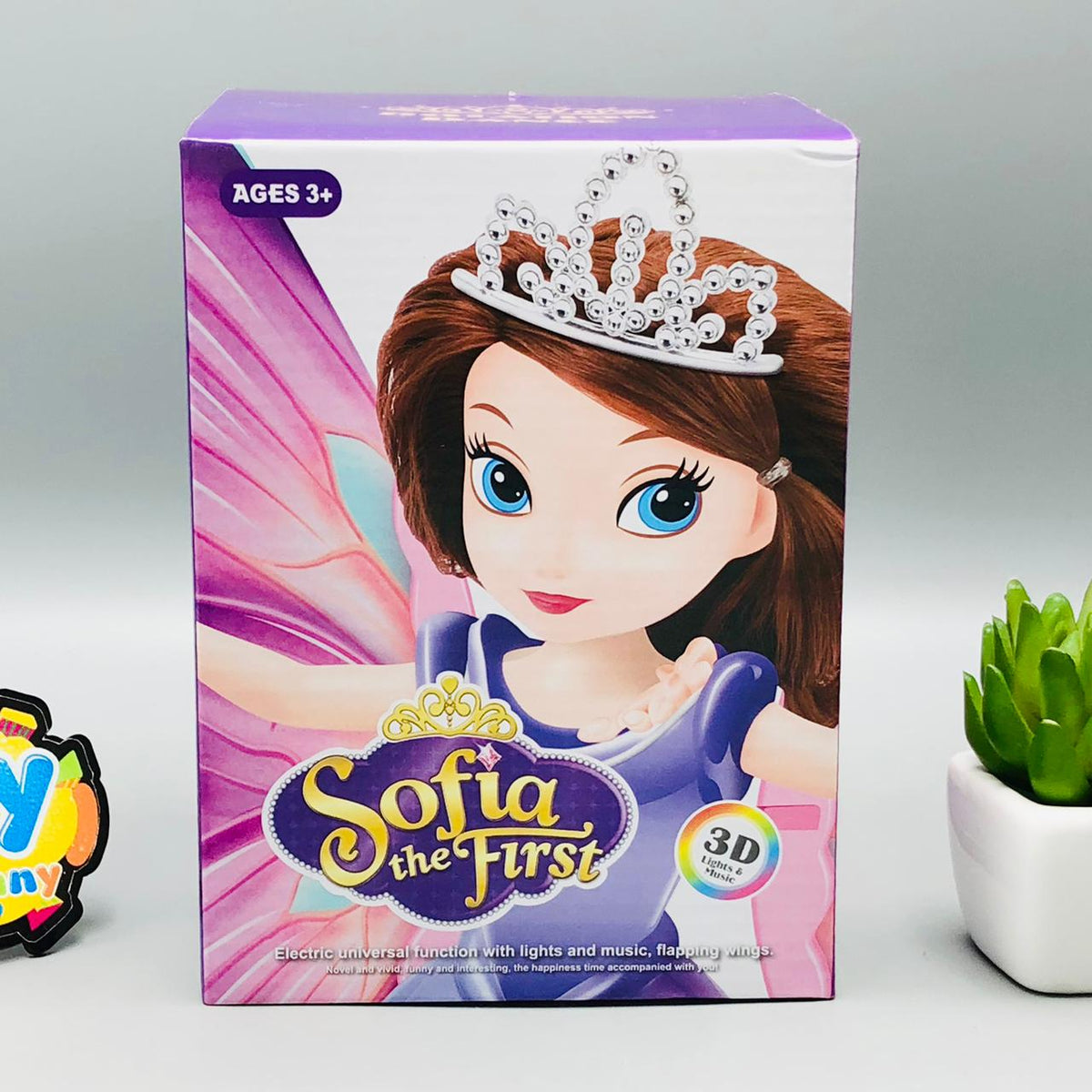 3D Light & Musical Sofia The First With Flapping Wings