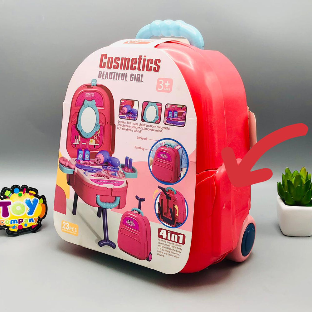 4 in 1 Cosmetics Beautiful Girl Set - Minor Fault