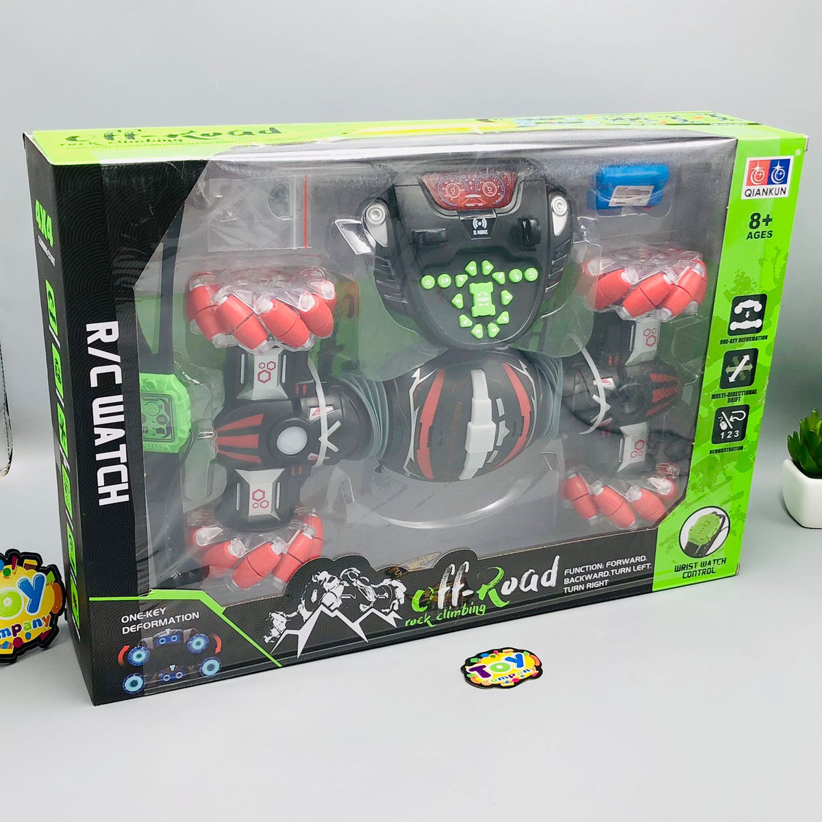 RC Watch Deformation Off-Road Rock Climbing Car