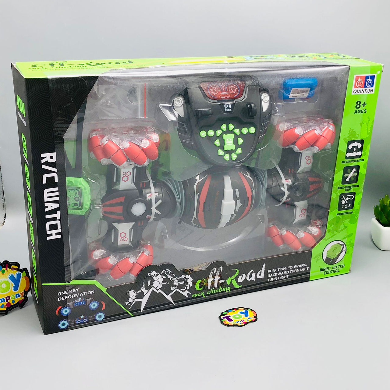 RC Watch Deformation Off-Road Rock Climbing Car