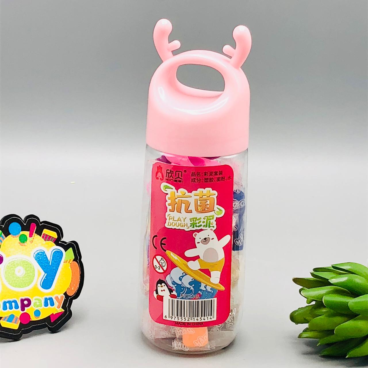 14 Pcs Clay Dough With Cute Shape Bottle