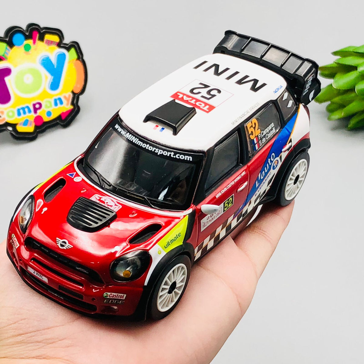 Bburago 1:32 Diecast Mini John Cooper Works Pierre Campana