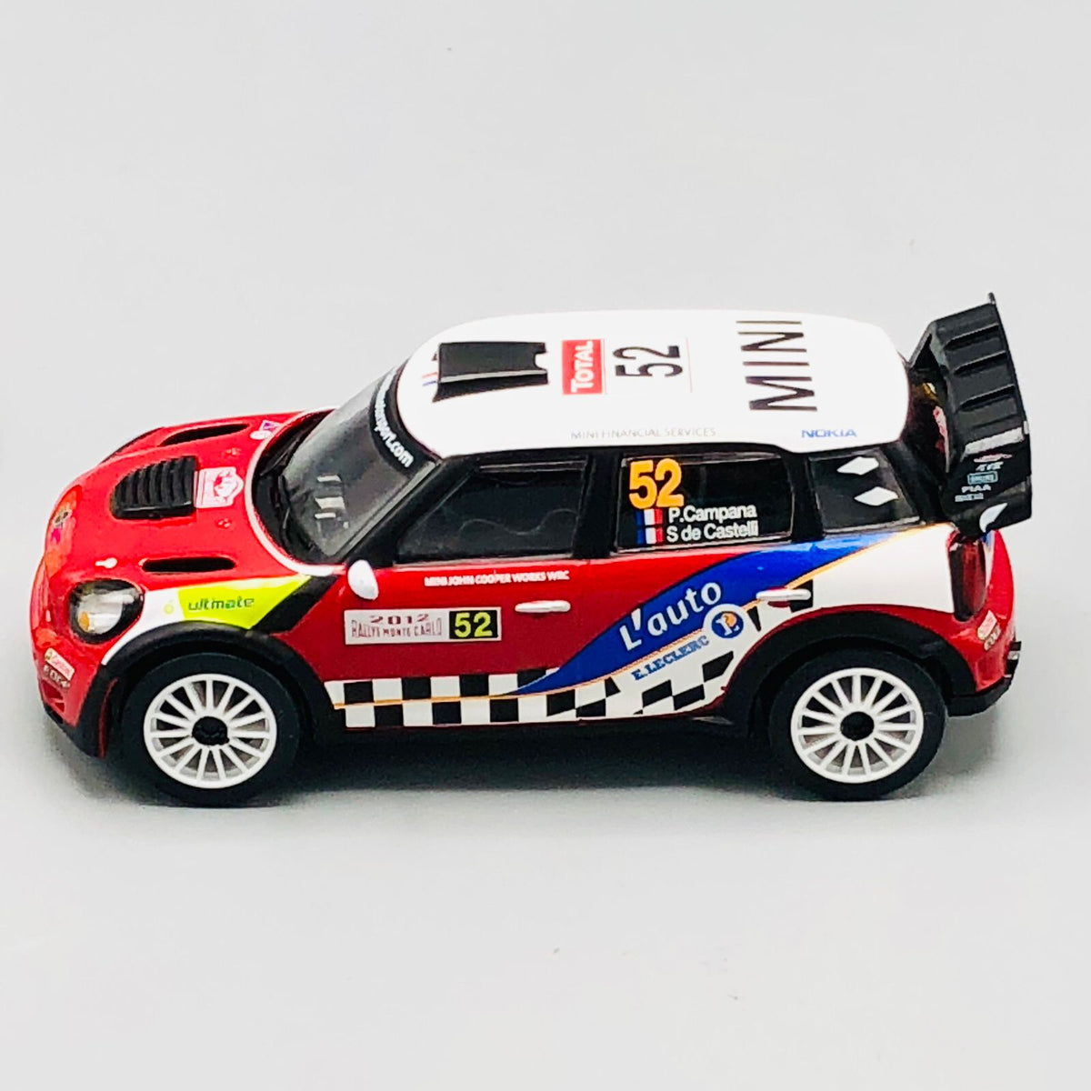 Bburago 1:32 Diecast Mini John Cooper Works Pierre Campana