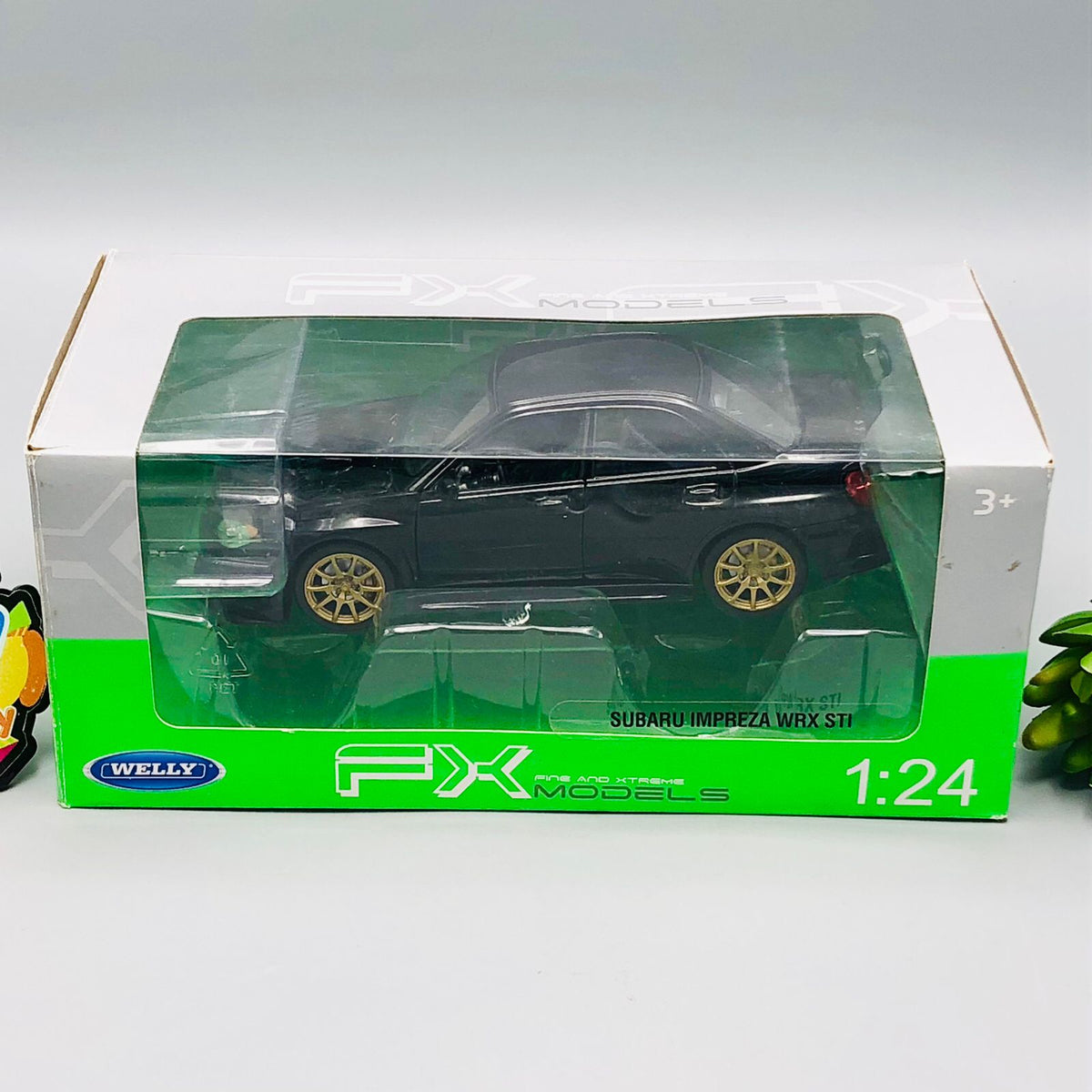 1:24 Welly Diecast Subaru Impreza WRX STI Model Car
