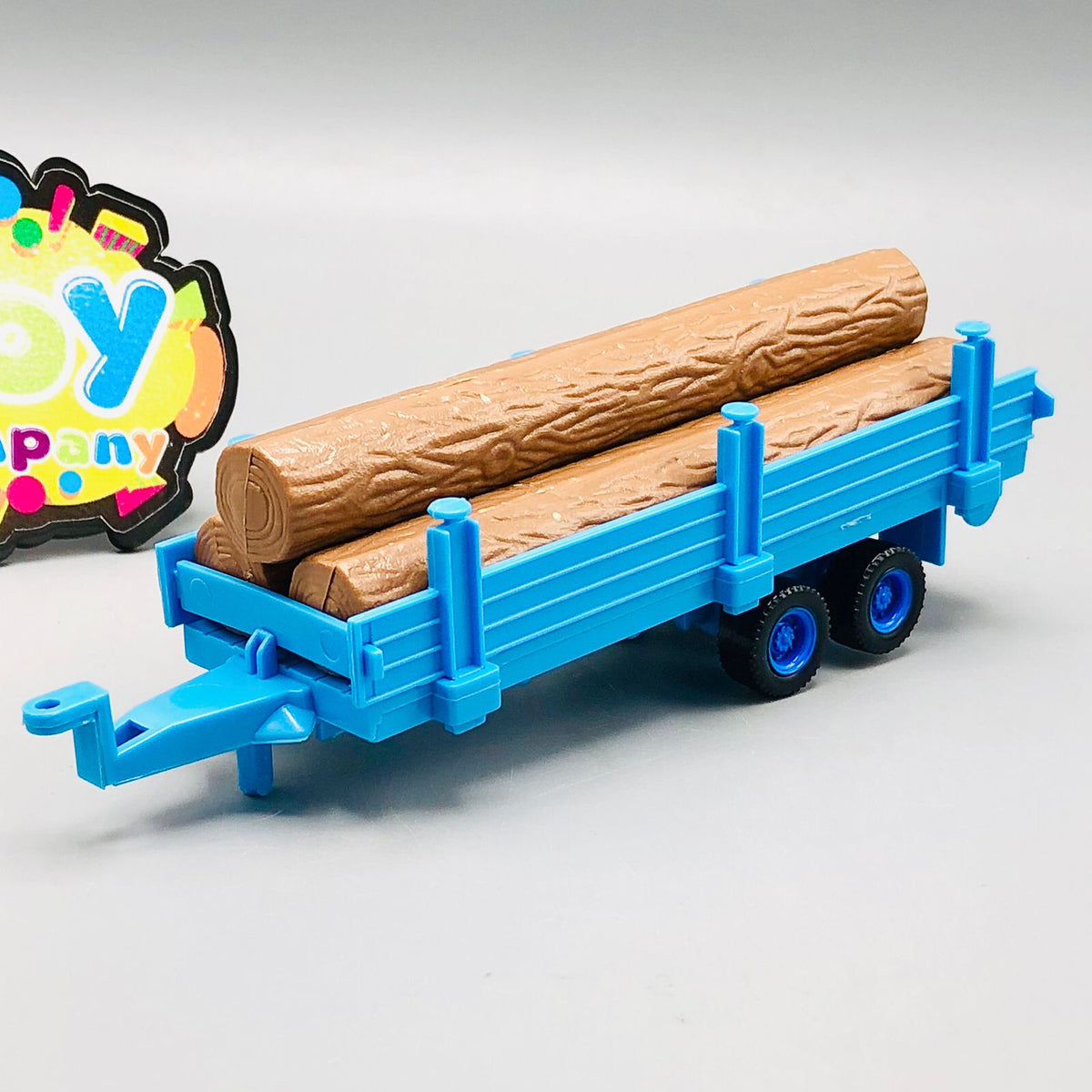 Bburago 1:32 Diecast Holland Tractor With Trailer